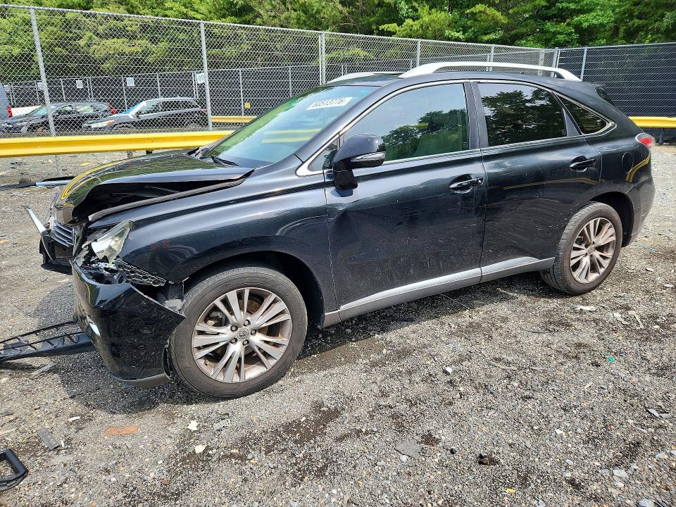 2013 Lexus Rx VIN JTJZK1BA5D2009068 COPART salvage auction — FRONT END, Md - Cert Of Salvage < 75% Damage, sold $275 on 2026-07-28 (photo 1)