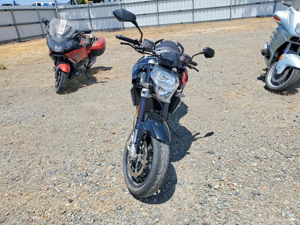 2016 Aprilia Shiver VIN ZD4RAC014GS001542 COPART salvage auction — FRONT END, Tx - Cert Of Title-Rebuilt Salvage, sold $1,300 on 2026-07-28 (photo 2)