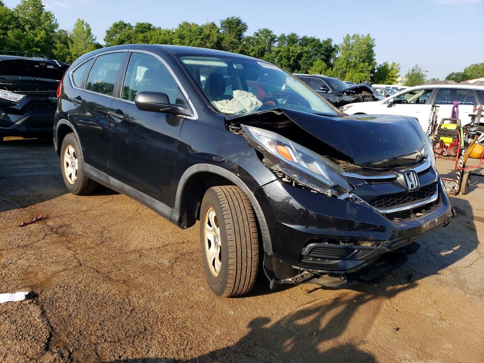 2016 Honda Cr-v VIN 5J6RM4H36GL003022 COPART salvage auction — FRONT END, Nh - Certificate Of Title, sold $3,100 on 2026-07-31 (photo 4)
