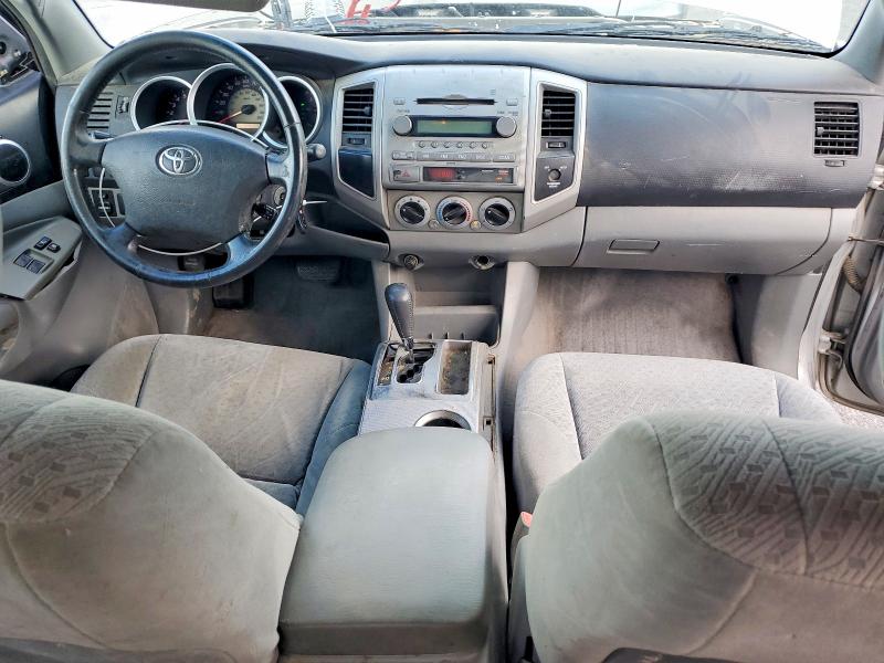 2008 Toyota Tacoma VIN 5TETX22N68Z577351 COPART salvage auction — FRAME DAMAGE, Id - Salvage Certificate Of Title, sold $1,200 on 2026-07-30 (photo 8)