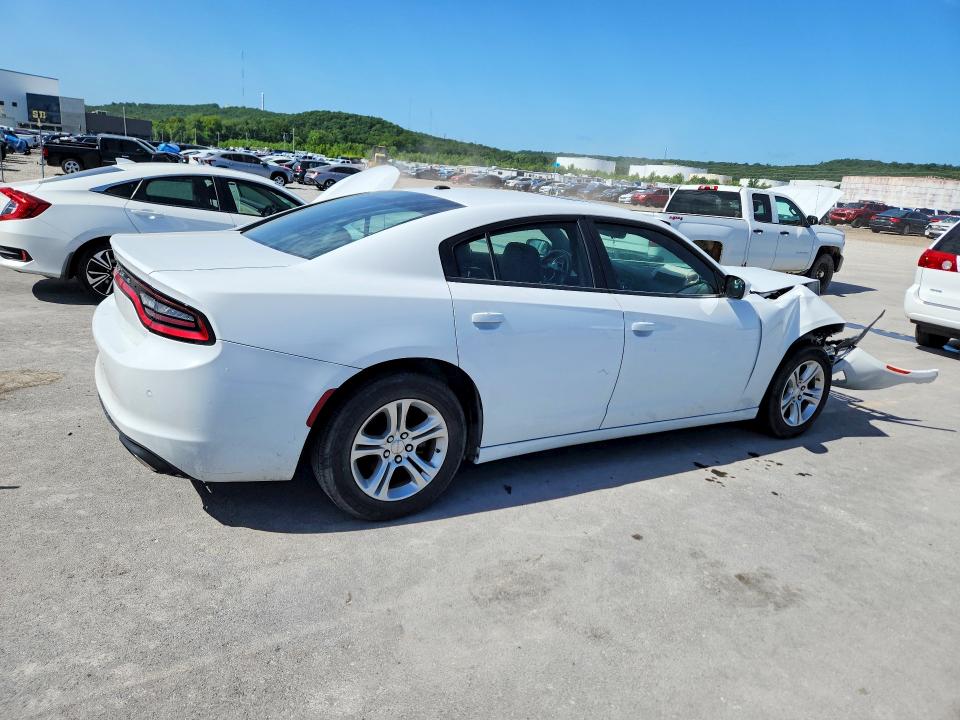 2022 Dodge Charger VIN 2C3CDXBG0NH201912 COPART salvage auction — FRONT END, Ok - Cert Of Title-Repossession (P), sold $2,250 on 2026-07-24 (photo 3)