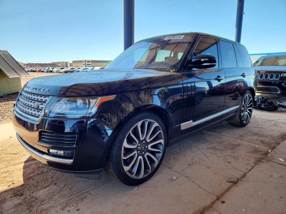 2016 Land rover RANGE ROVER VIN SALGS2EF3GA275067 COPART salvage auction — MECHANICAL, Az - Certificate Of Title, sold $5,300 on 2026-07-09 (photo 1)
