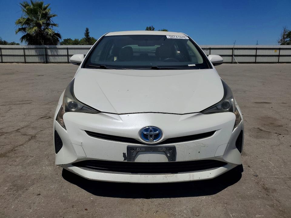 2016 Toyota Prius VIN JTDKBRFU3G3011701 COPART salvage auction — MINOR DENT/SCRATCHES, CA - DIS/DLR/EXP ONLY CLEAN TITLE, sold $3,650 on 2026-07-10 (photo 5)