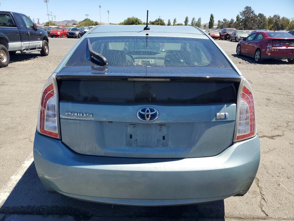 2012 Toyota Prius VIN JTDKN3DU8C5507938 COPART salvage auction — SIDE, Co - Dis/Dlr/Exp Only Clean Title, sold $2,900 on 2026-07-31 (photo 6)