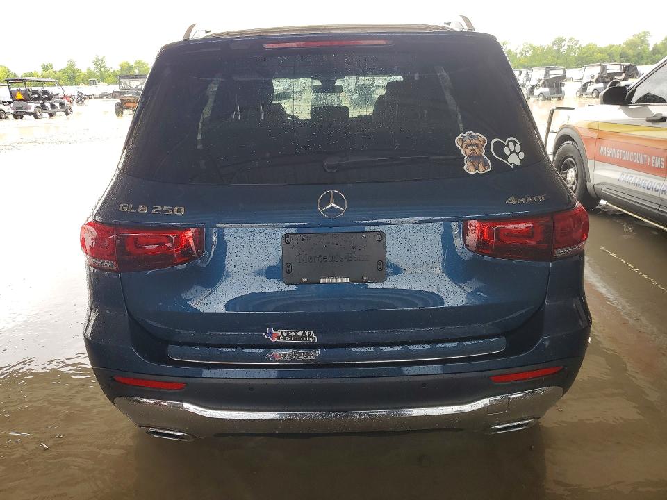 2023 Mercedes-benz Glb VIN W1N4M4HB9PW279919 COPART salvage auction — FRONT END, Tx - Salvage Vehicle Title, sold $16,300 on 2026-07-28 (photo 6)