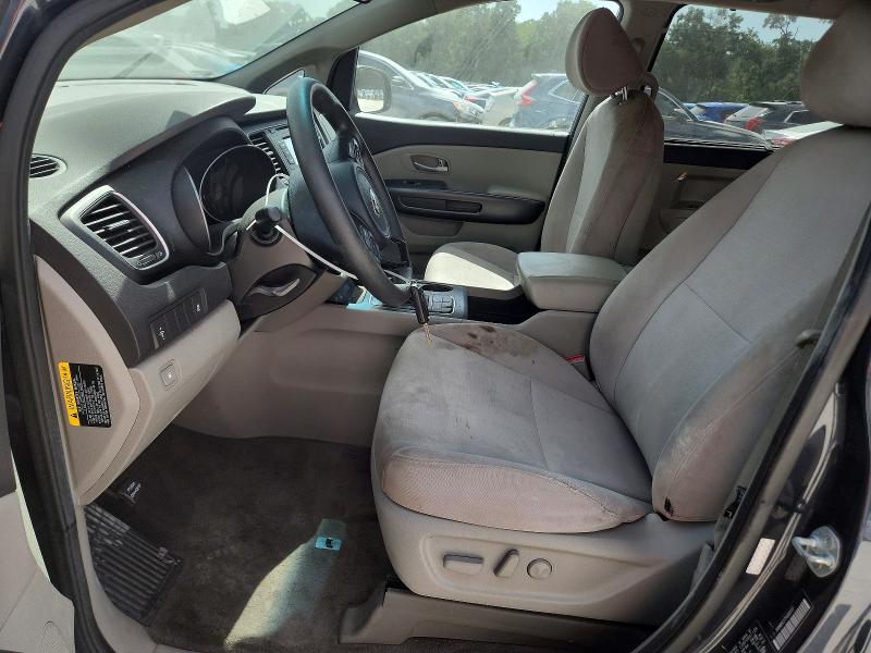 2015 Kia SEDONA VIN KNDMB5C17F6069707 COPART salvage auction — BURN, FL - CERT OF TITLE SLVG REBUILDABLE, sold $325 on 2026-07-28 (photo 7)