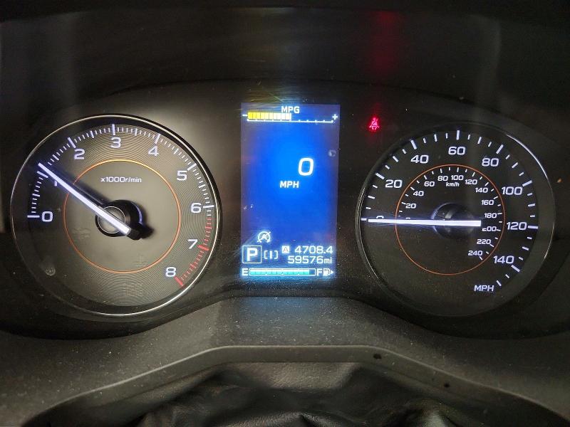 2022 Subaru Xv VIN JF2GTABC5N8285923 COPART salvage auction — MINOR DENT/SCRATCHES, Co - Certificate Of Title (P), sold $8,600 on 2026-07-27 (photo 9)