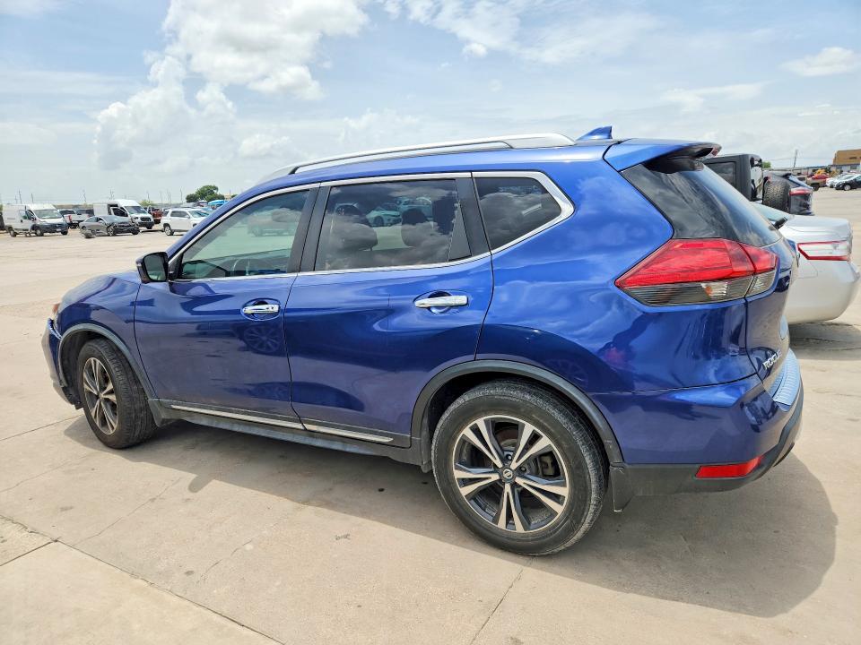 2017 Nissan Rogue VIN JN8AT2MT5HW140697 COPART salvage auction — FRONT END, TX - CERTIFICATE OF TITLE (P), sold $1,750 on 2026-07-29 (photo 2)