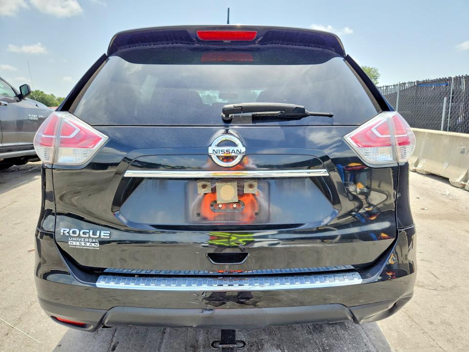 2016 Nissan Rogue VIN JN8AT2MT0GW027268 COPART salvage auction — FRONT END, Fl - Cert Of Title Slvg Rebuildable, sold $3,100 on 2026-07-16 (photo 6)