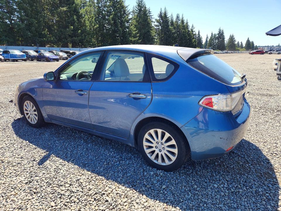 2008 Subaru Impreza VIN JF1GH61608H807392 COPART salvage auction — FRONT END, Wa - Vehicle Cert Of Ownership-Titl, sold $125 on 2026-07-28 (photo 2)