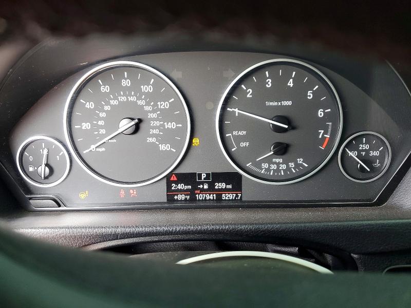 2017 BMW 3er VIN WBA8E5G34HNU42616 COPART salvage auction — FRONT END, Ct - Cert Of Title-Salvage, sold $1,050 on 2026-08-14 (photo 9)