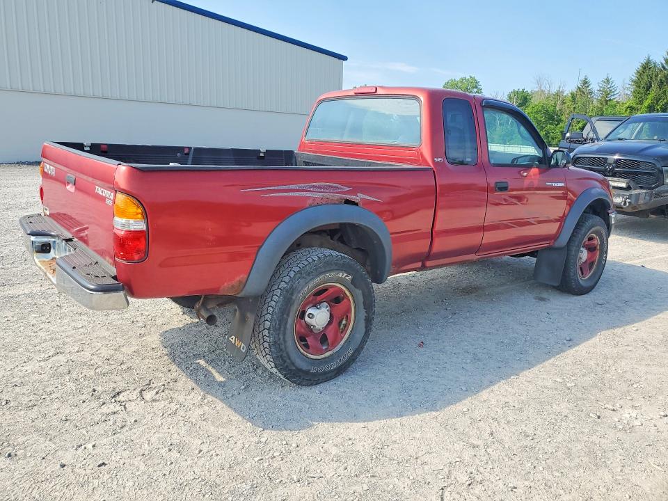 2002 Toyota Tacoma VIN 5TEWM72N32Z094118 COPART salvage auction — NORMAL WEAR, NY - CERTIFICATE OF TITLE (P), sold $2,050 on 2026-07-20 (photo 3)