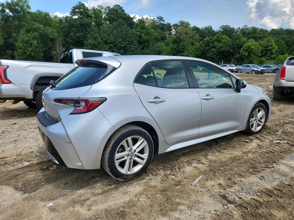 2019 Toyota Corolla VIN JTNK4RBE7K3067203 COPART salvage auction — FRONT END, DE - SALVAGE CERTIFICATE (P), sold $650 on 2026-07-28 (photo 3)