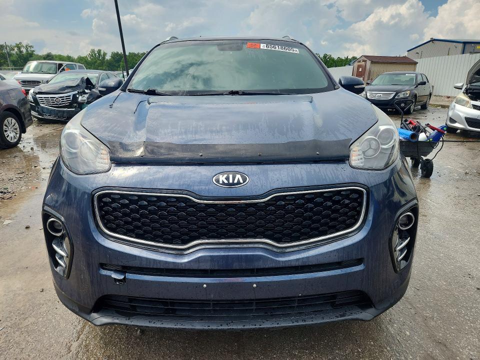2018 Kia Sportage VIN KNDPN3AC2J7352631 COPART salvage auction — Burn Interior, KY - BILL OF SALE/PART ONLY/NO TITL, sold $550 on 2026-07-23 (photo 5)