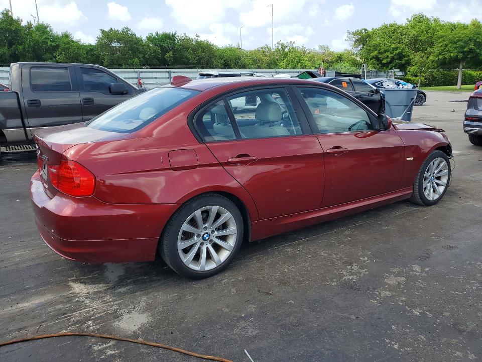 2011 BMW 3 series VIN WBAPH7G55BNM58413 COPART salvage auction — FRONT END, FL - CERT OF TITLE SLVG REBUILDABLE, sold $575 on 2026-07-20 (photo 3)