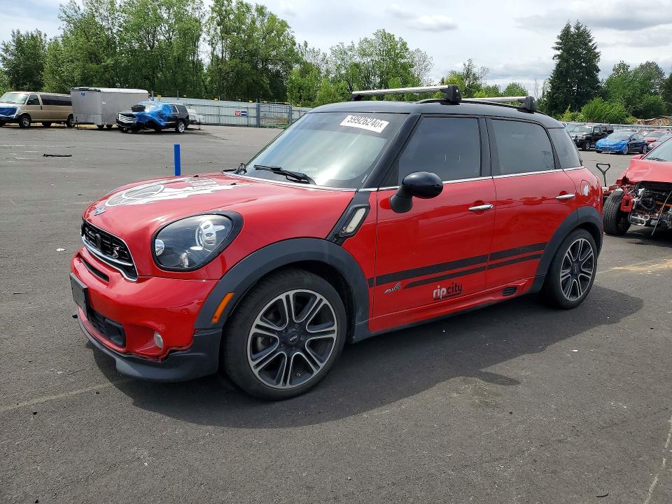 2015 Mini VIN WMWZC5C5XFWP48714 COPART salvage auction — MINOR DENT/SCRATCHES, Or - Certificate Of Title, sold $2,850 on 2026-07-08 (photo 1)