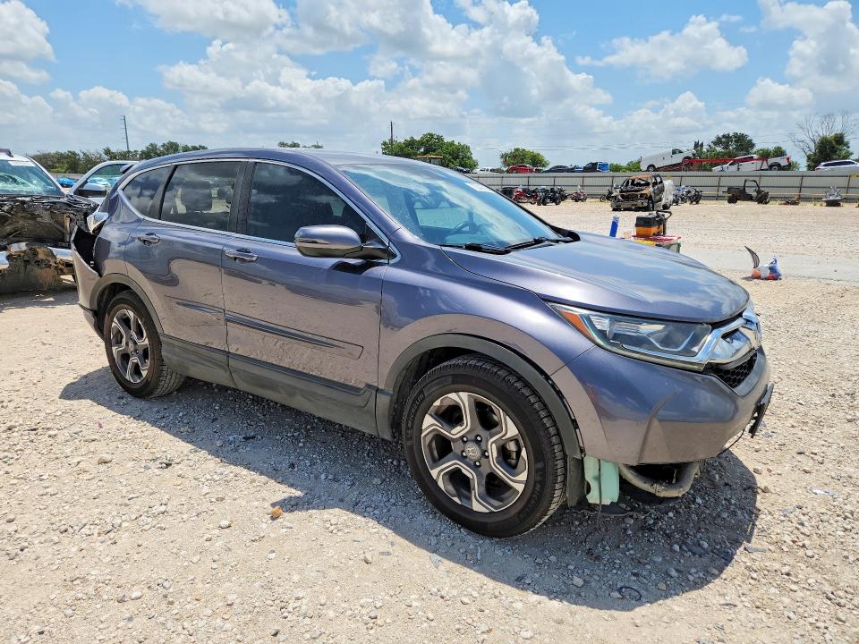 2018 Honda Cr-v VIN 7FARW1H83JE032177 COPART salvage auction — REAR END, Tx - Salvage Vehicle Title, sold $5,500 on 2026-07-16 (photo 4)
