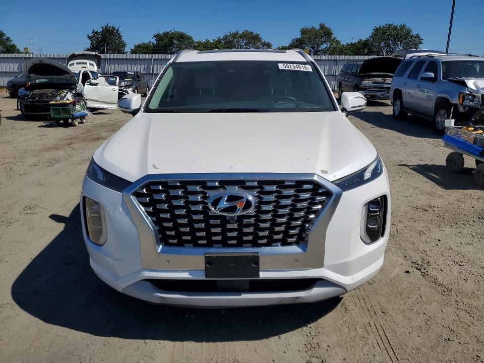 2021 Hyundai Palisade VIN KM8R5DHEXMU192442 COPART salvage auction — SIDE, Ca - Salvage Certificate, sold $4,350 on 2026-07-21 (photo 5)