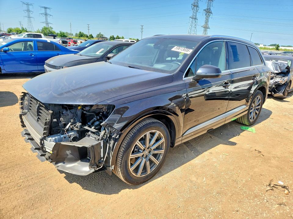 2018 Audi Q7 VIN WA1VAAF76JD020819 COPART salvage auction — FRONT END, Il - Salvage Certificate, sold $250 on 2026-07-30 (photo 1)