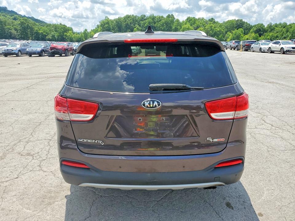 2016 Kia Sorento VIN 5XYPHDA13GG034265 COPART salvage auction — MECHANICAL, In - Certificate Of Title, sold $3,250 on 2026-07-30 (photo 6)