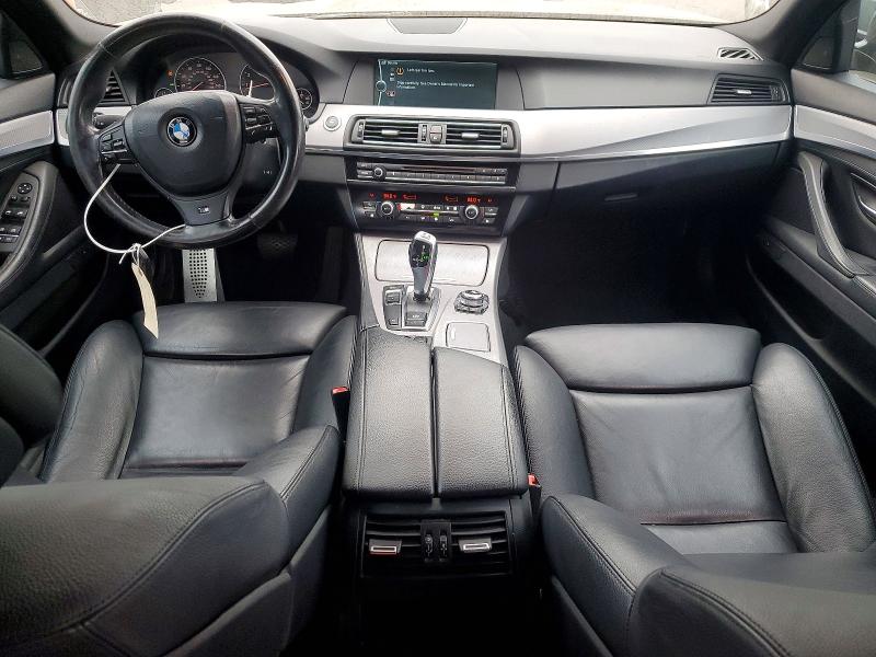 2011 BMW 5er VIN WBAFR1C50BC741079 COPART salvage auction — REAR END, Ca - Salvage Certificate, sold $60 on 2026-07-16 (photo 8)