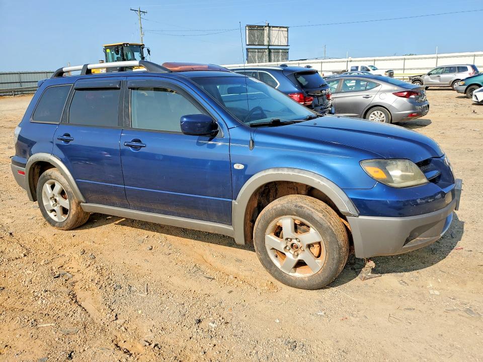 2003 Mitsubishi Outlander VIN JA4LZ41G53U056853 COPART salvage auction — REAR END, VA - CERT OF TITLE - SALVAGE, sold $300 on 2026-07-31 (photo 4)