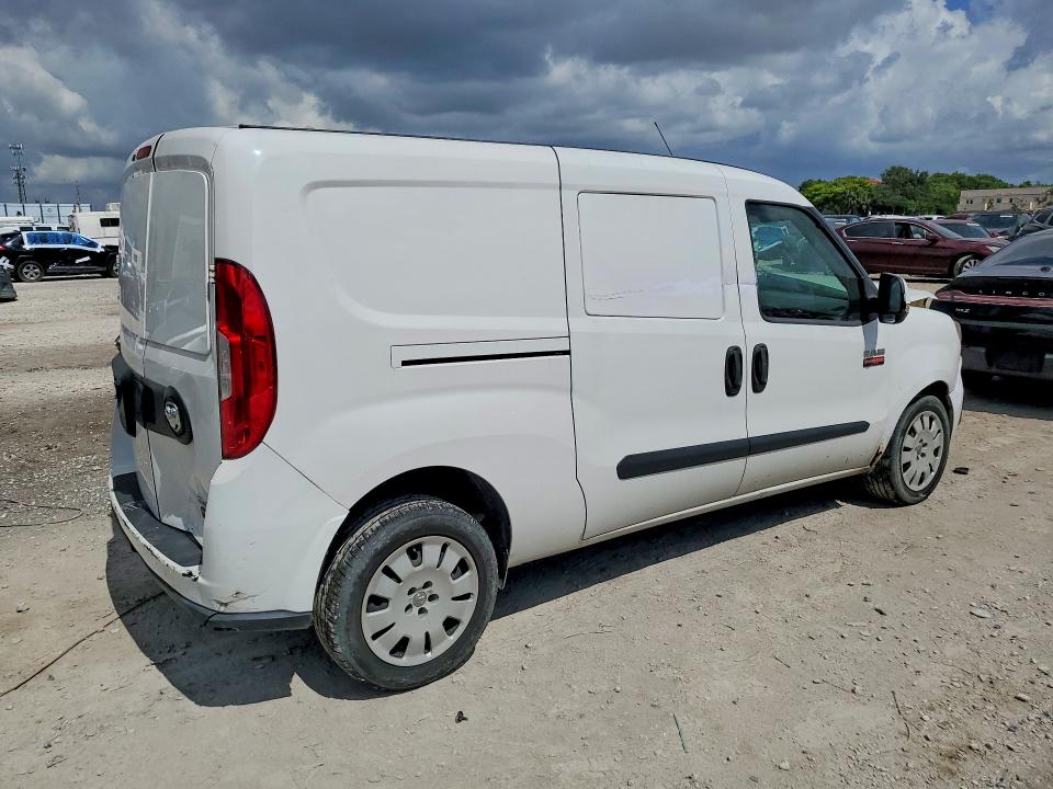 2016 Ram Promaster city VIN ZFBERFBT4G6C23936 COPART salvage auction — FRONT END, MI - CERTIFICATE OF TITLE, sold $875 on 2026-07-31 (photo 3)