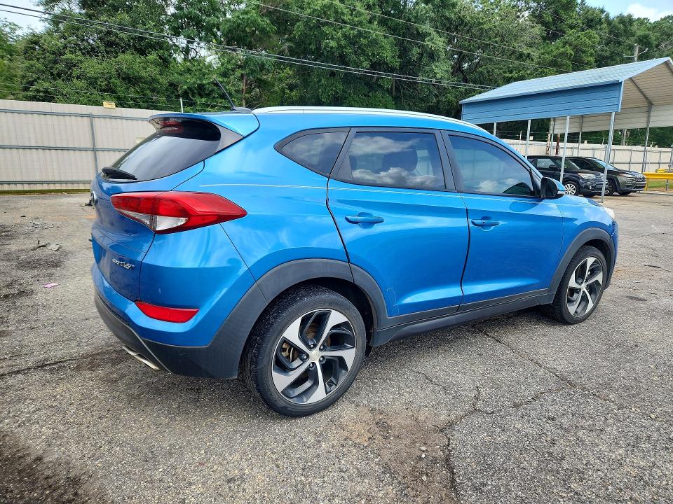 2016 Hyundai Tucson VIN KM8J33A21GU095406 COPART salvage auction — FRONT END, Al - Certificate Of Title, sold $250 on 2026-07-28 (photo 3)