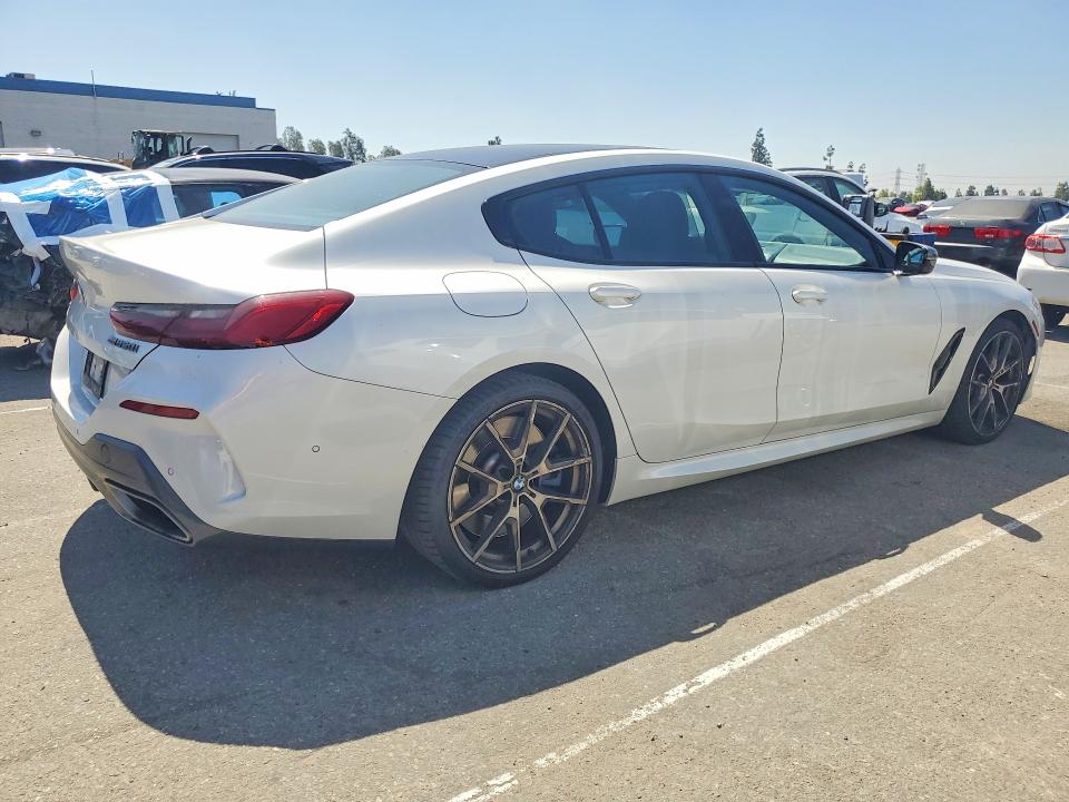 2020 BMW M8 VIN WBAGV8C0XLBP48612 COPART salvage auction — SIDE, Ca - Salvage Certificate, sold $21,900 on 2026-07-30 (photo 3)