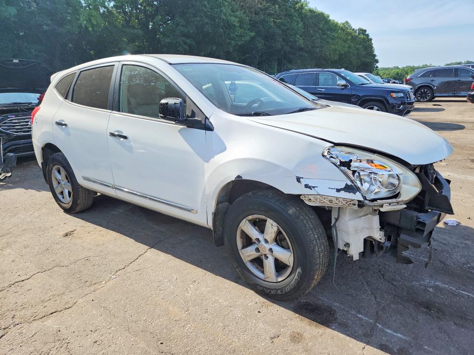 2013 Nissan Rogue VIN JN8AS5MT2DW553160 COPART salvage auction — FRONT END, Ga - Cert Of Title-Salvage, sold $650 on 2026-07-31 (photo 4)