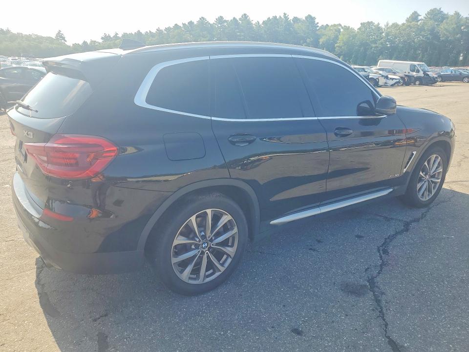 2018 BMW X3 VIN 5UXTR9C54JLC80909 COPART salvage auction — WATER/FLOOD, CT - CERT OF TITLE-SALVAGE, sold $650 on 2026-07-21 (photo 3)