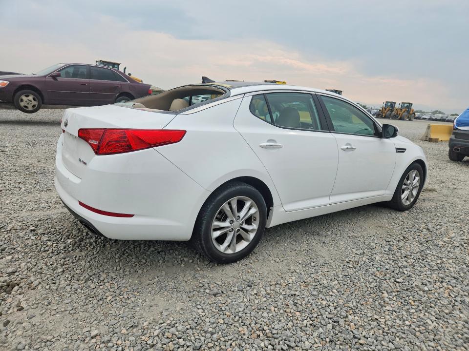 2013 Kia Optima VIN 5XXGN4A71DG171282 COPART salvage auction — HAIL, Co - Certificate Of Title, sold $1,550 on 2026-07-28 (photo 3)