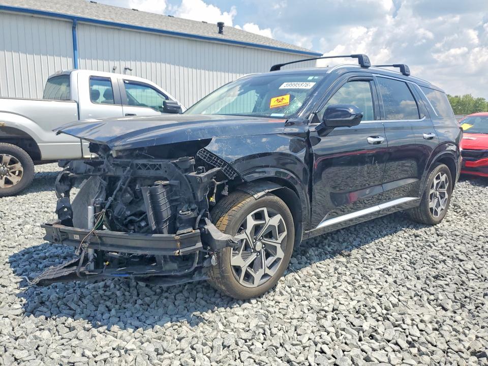 2021 Hyundai Palisade VIN KM8R7DHE9MU190627 COPART salvage auction — FRONT END, Oh - Cert Of Title-Salvage, sold $2,950 on 2026-07-23 (photo 1)
