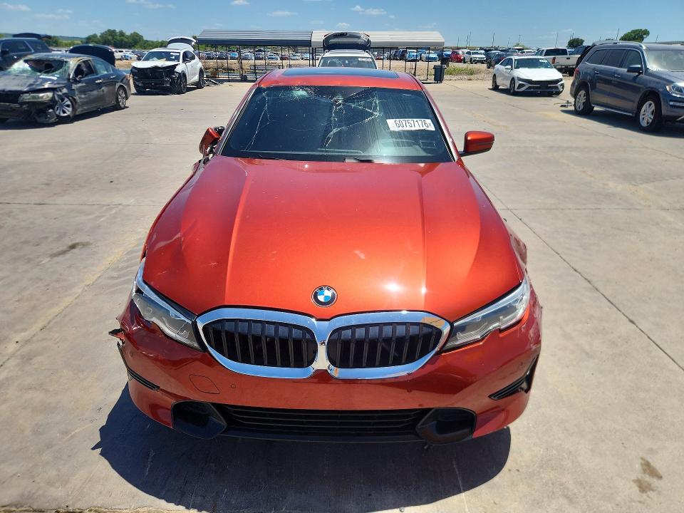 2021 BMW VIN 3MW5R1J01M8B72630 COPART salvage auction — SIDE, Tx - Salvage Vehicle Title, sold $7,100 on 2026-08-27 (photo 5)