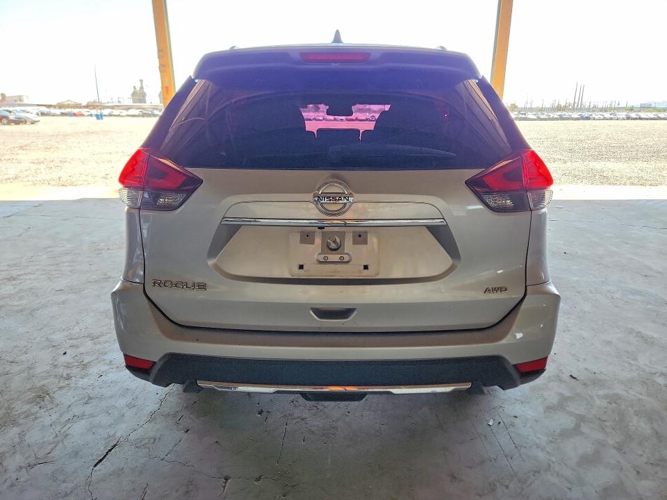 2017 Nissan Rogue VIN JN8AT2MV8HW019986 COPART salvage auction — NORMAL WEAR, Az - Certificate Of Title, sold $2,050 on 2026-07-13 (photo 6)
