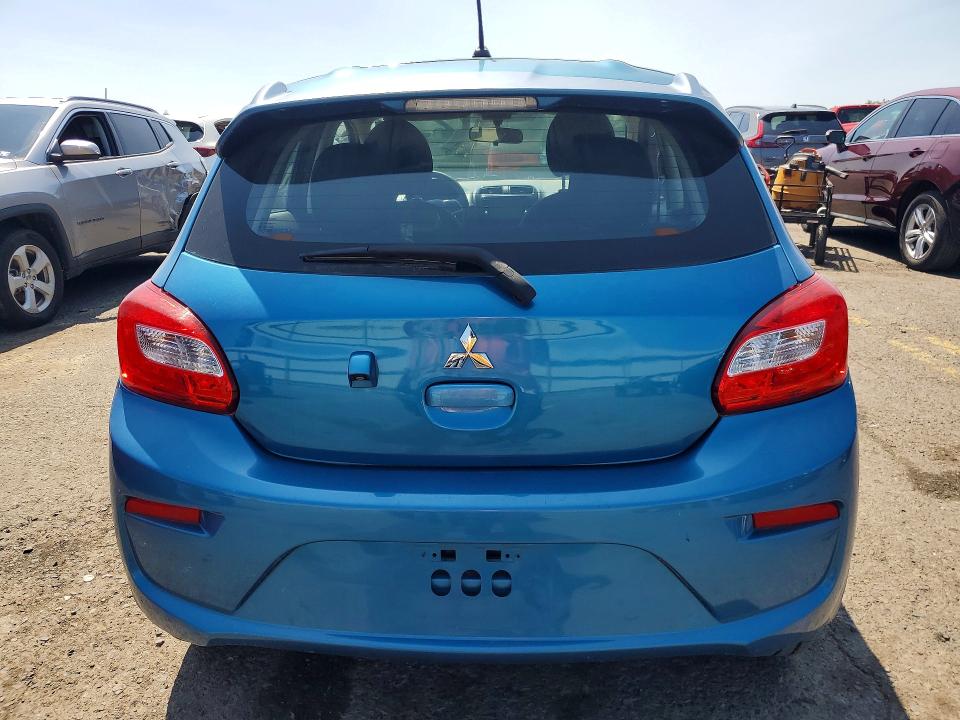 2018 Mitsubishi Mirage VIN ML32A3HJ7JH009594 COPART salvage auction — MINOR DENT/SCRATCHES, Oh - Certificate Of Title, sold $1,200 on 2026-07-31 (photo 6)