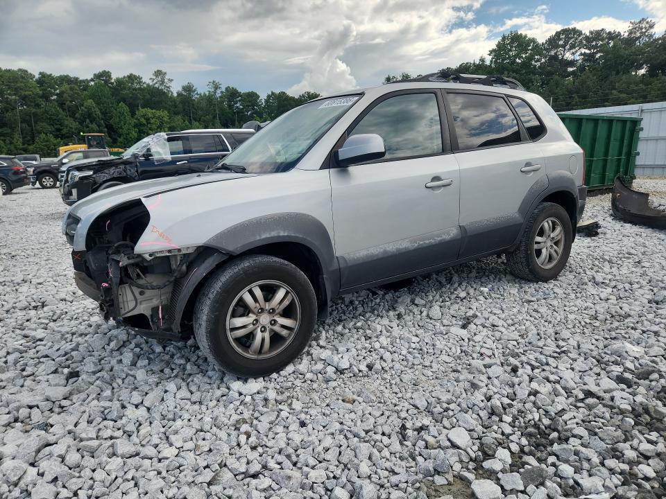 2008 Hyundai Tucson VIN KM8JN12D08U812717 COPART salvage auction — FRONT END, Ga - Cert Of Title-Salvage, sold $400 on 2026-07-30 (photo 1)