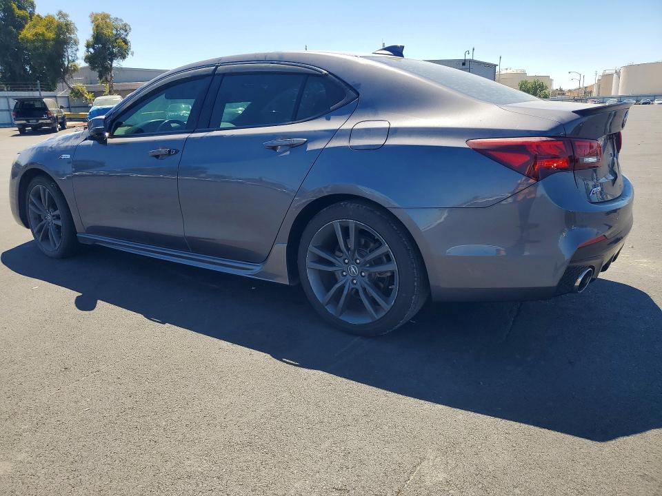 2018 Acura Tlx VIN 19UUB2F68JA002451 COPART salvage auction — VANDALISM, Ca - Certificate Of Title, sold $14,400 on 2026-08-24 (photo 2)