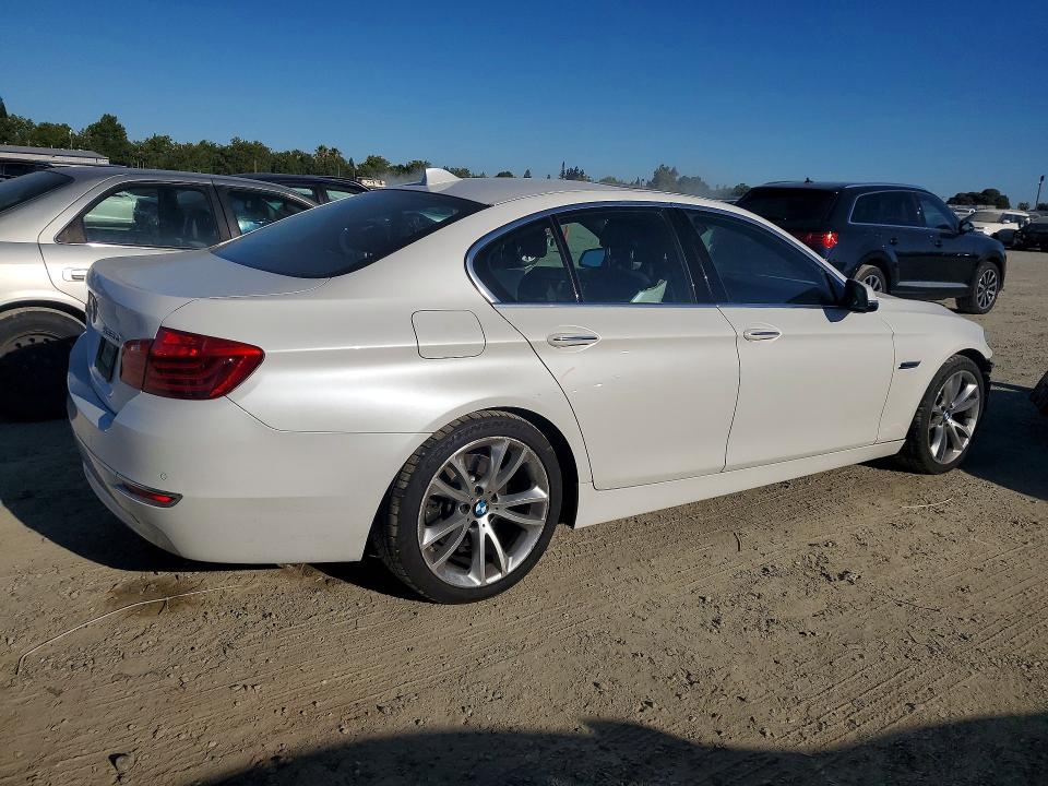 2014 BMW 5er VIN WBAFV3C51ED684820 COPART salvage auction — FRONT END, CA - SALVAGE CERTIFICATE, sold $4,150 on 2026-07-23 (photo 3)