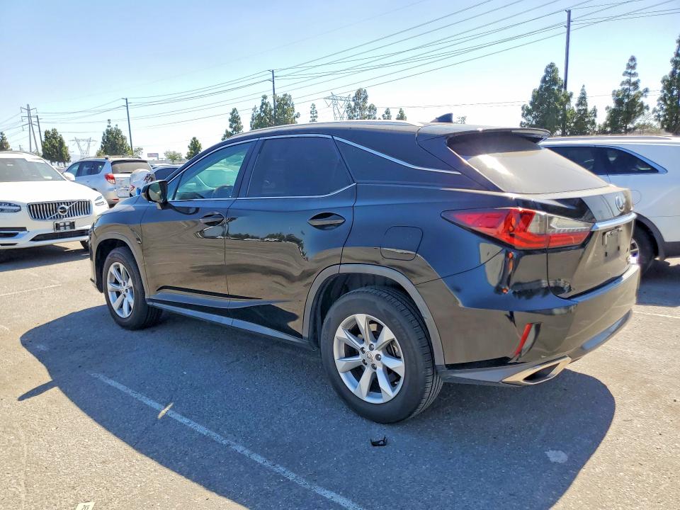 2016 Lexus Rx VIN 2T2ZZMCA6GC017907 COPART salvage auction — NORMAL WEAR, CA - DIS/DLR/EXP ONLY CLEAN TITLE, sold $9,200 on 2026-07-16 (photo 2)
