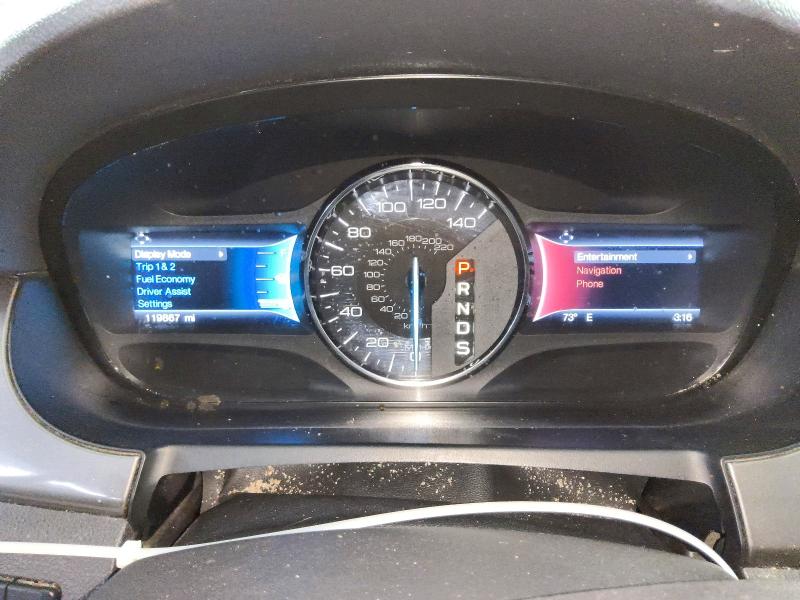 2014 Ford Edge VIN 2FMDK3AK4EBA68199 COPART salvage auction — MECHANICAL, CA - CERTIFICATE OF TITLE, sold $2,100 on 2026-09-01 (photo 9)