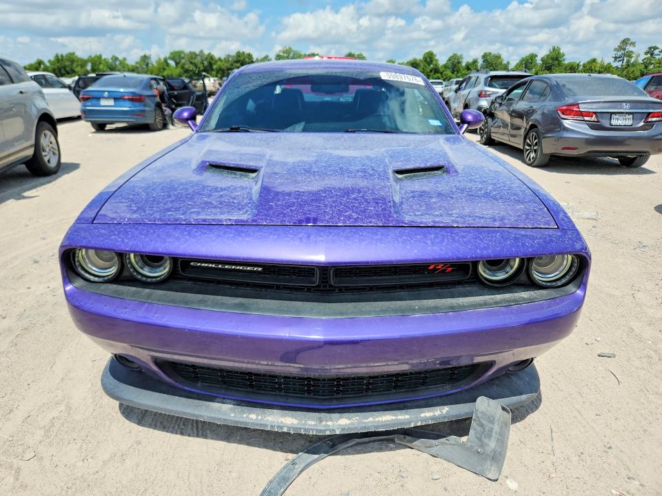 2016 Dodge Challenger VIN 2C3CDZFJ8GH195443 COPART salvage auction — REAR END, Tx - Salvage Vehicle Title, sold $9,900 on 2026-08-28 (photo 5)