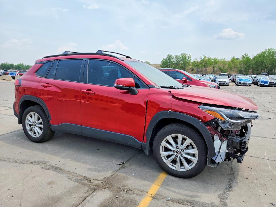 2023 Toyota Corolla cross VIN 7MUCAABG5PV058614 COPART salvage auction — FRONT END, Co - Salvage Title, sold $10,200 on 2026-08-24 (photo 4)