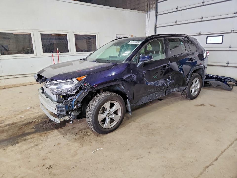 2019 Toyota Rav 4 VIN JTMP1RFV3KD029037 COPART salvage auction — FRONT END, Mn - Cert Of Title-Salvage, sold $6,600 on 2026-07-23 (photo 1)