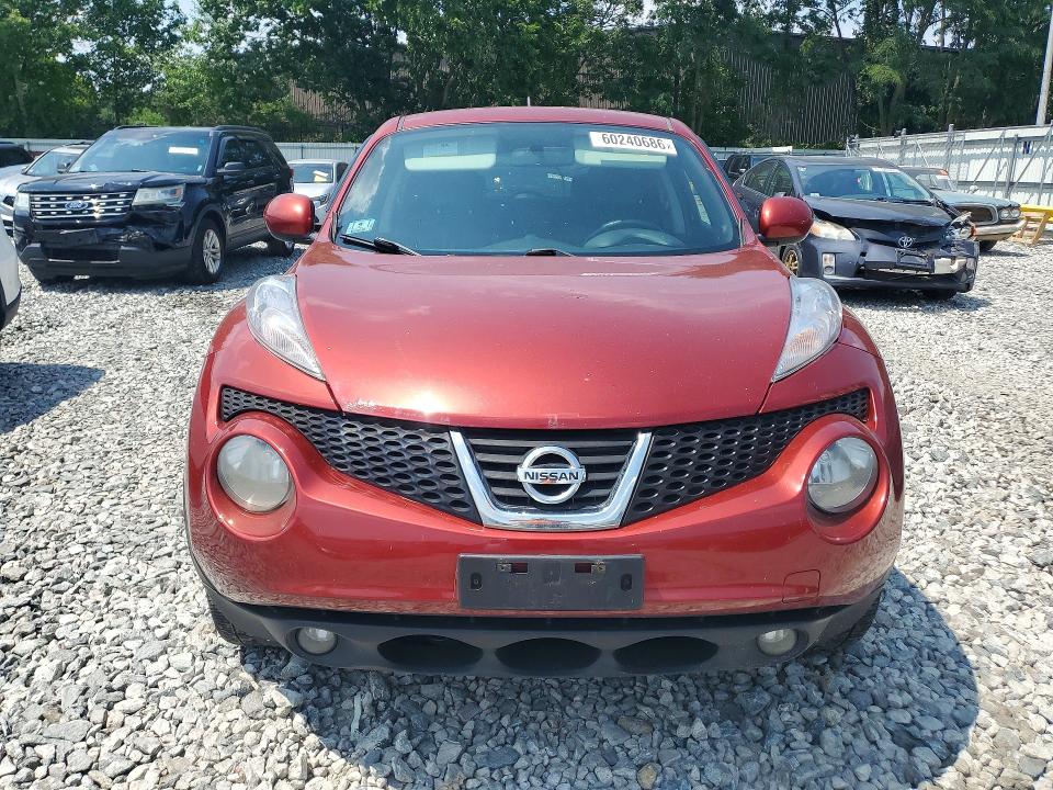 2013 Nissan Juke VIN JN8AF5MV5DT206185 COPART salvage auction — REAR END, MA - CERT OF TITLE-RECONSTRCTD COLL, sold $375 on 2026-07-22 (photo 5)