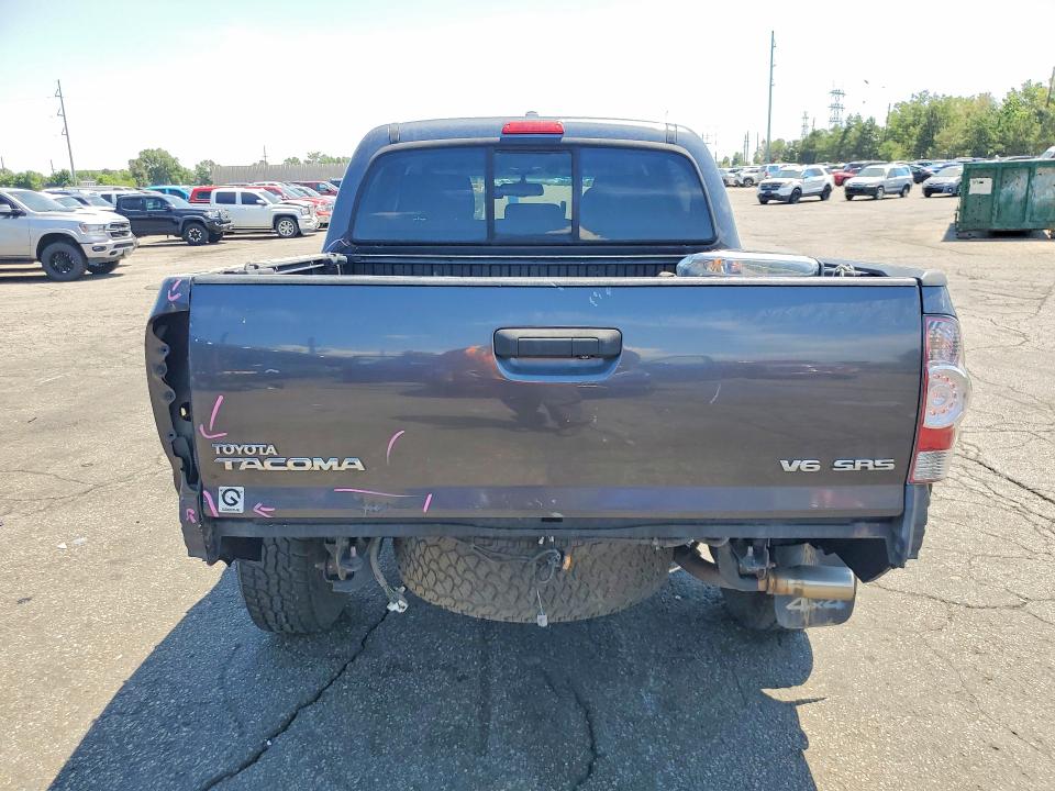 2010 Toyota Tacoma VIN 3TMLU4EN5AM048167 COPART salvage auction — REAR END, Co - Public - Salvage Title, sold $9,300 on 2026-08-25 (photo 6)