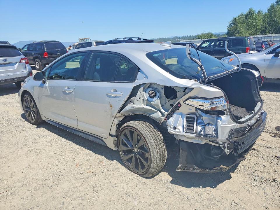 2026 Toyota Corolla VIN JTDBDMHE0T3030770 COPART salvage auction — REAR END, WA - BILL OF SALE, sold $3,900 on 2026-07-27 (photo 2)