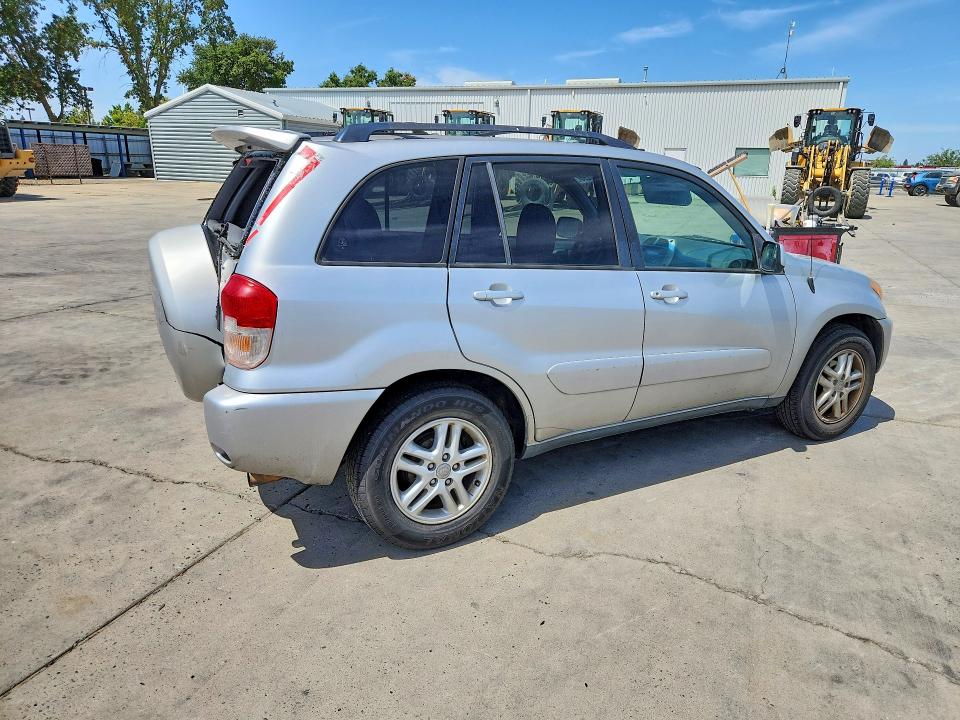 2002 Toyota Rav4 VIN JTEGH20V720078790 COPART salvage auction — REAR END, CA - SALVAGE CERTIFICATE, sold $900 on 2026-07-20 (photo 3)