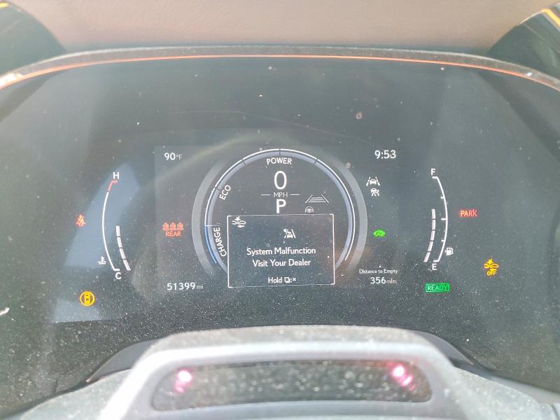 2024 Lexus Rx VIN 2T2BBMCA0RC030838 COPART salvage auction — REAR END, Md - Cert Of Salvage > 75% Damage, sold $27,750 on 2026-07-28 (photo 9)