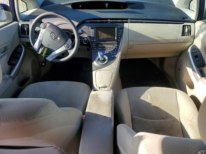 2010 Toyota Prius VIN JTDKN3DU3A1252149 COPART salvage auction — MECHANICAL, CA - DIS/DLR/EXP ONLY CLEAN TITLE, sold $950 on 2026-07-30 (photo 8)